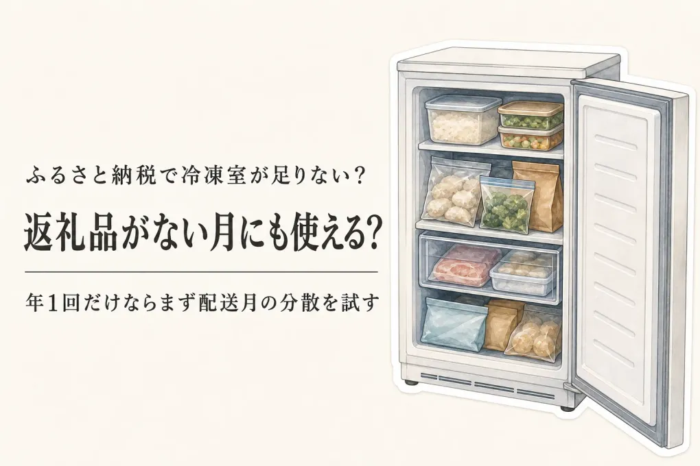 セカンド冷凍庫は小型・省エネでも後悔する？ふるさと納税用に買う前の判断基準